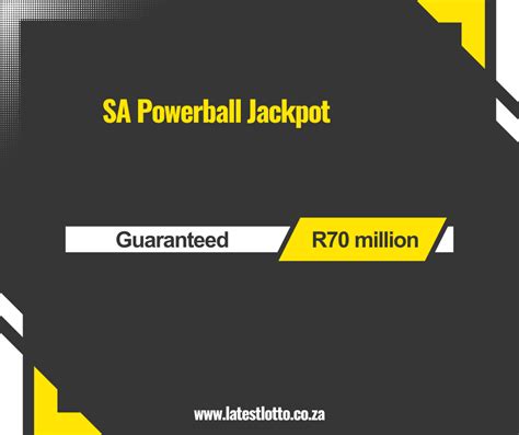 Powerball 30 August 2024, Lottery Results, R70 Million Jackpot, .